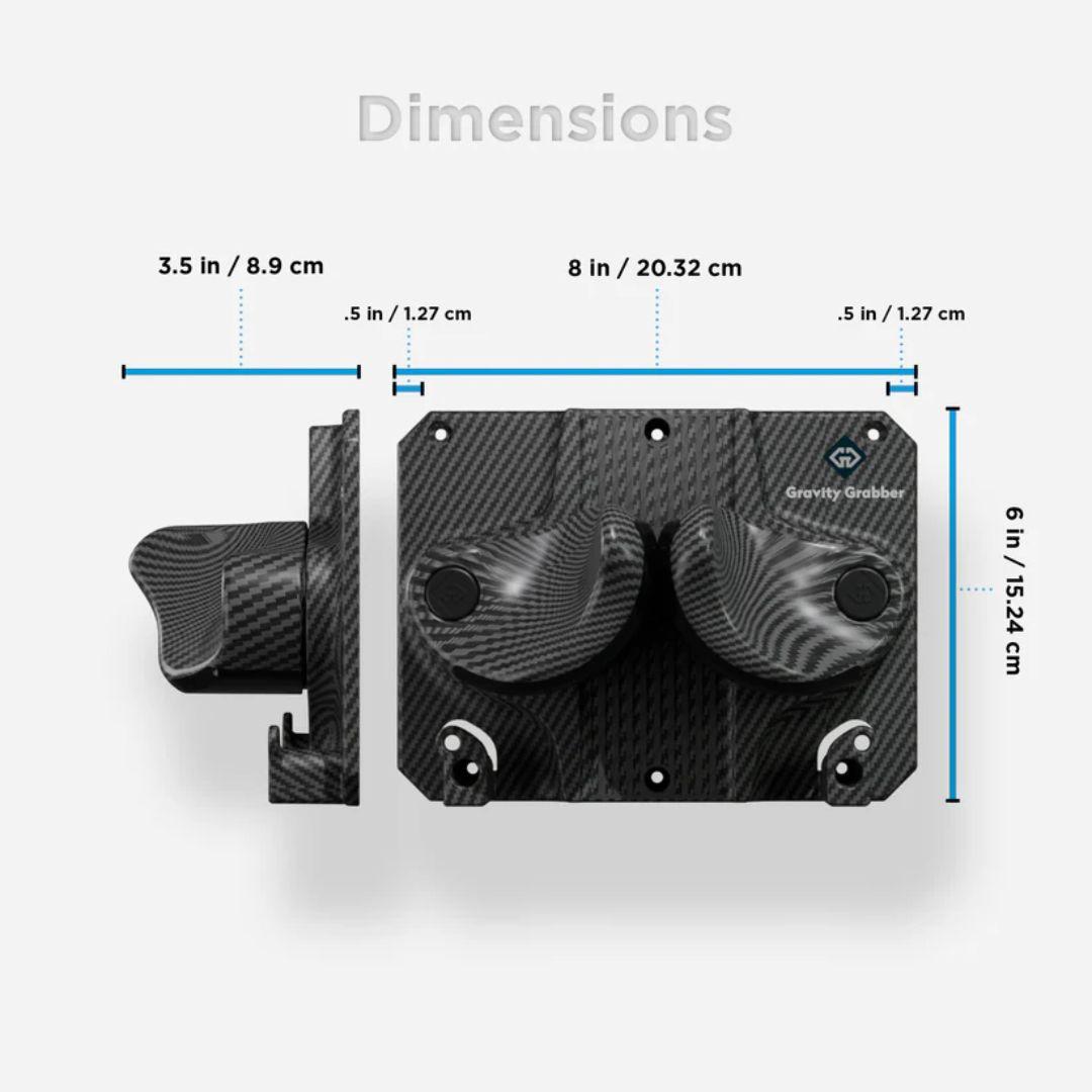 Gravity Grabber - 3 Pack - Carbon